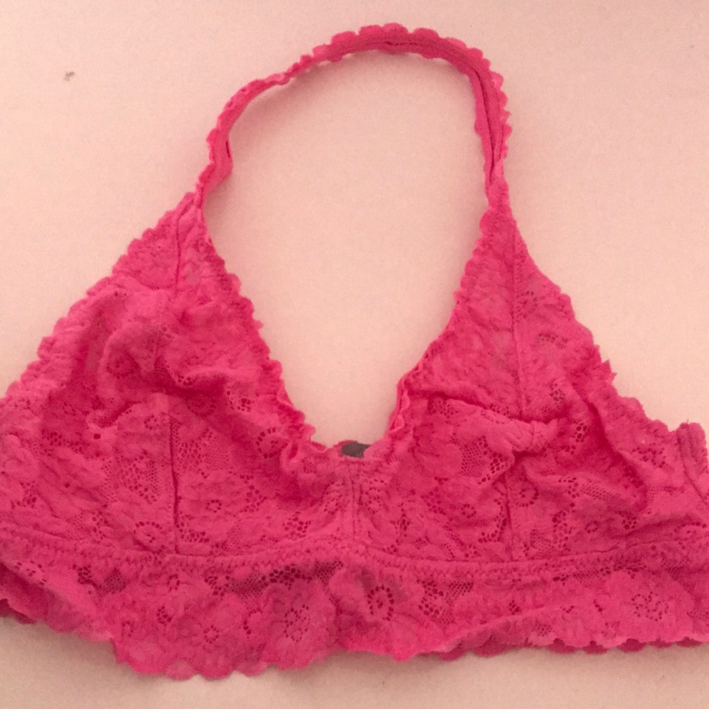 NWOT Pink Halter brallete from aerie